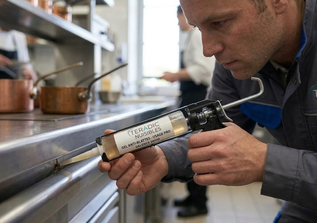 Traitement blattes et cafards cuisine professionnelle Valence - Teradic 26000